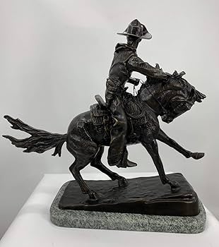 【ブロンズ調】Frederic Remington カウボーイ像 彫像 Amazon.co.jp: カウボーイAmericanブロンズハンドメイド